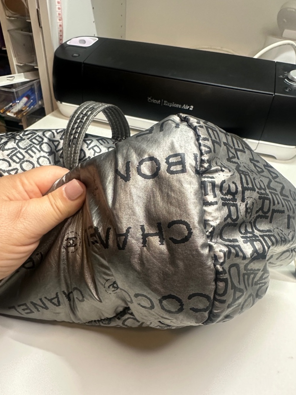 Chanel Nylon Zip Tote - Picture 3 of 7